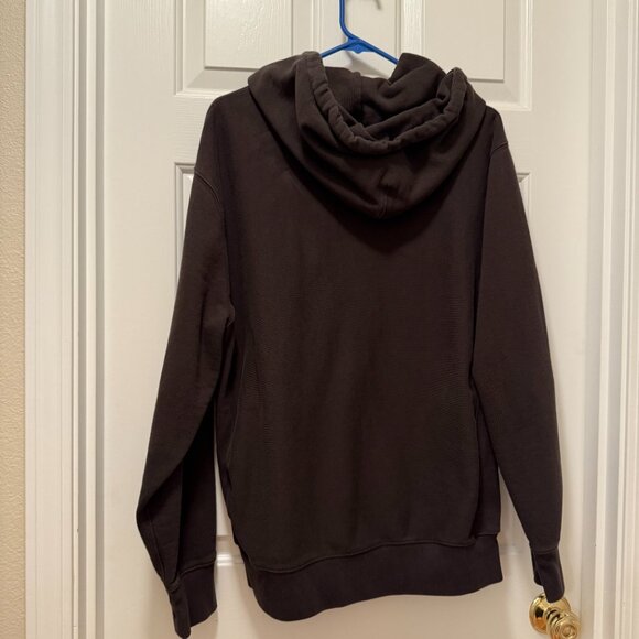 J Crew Heritage 14 Oz Duck Tolling Retrievers Pullover Hoodie Men Large BL631 - Picture 3 of 4